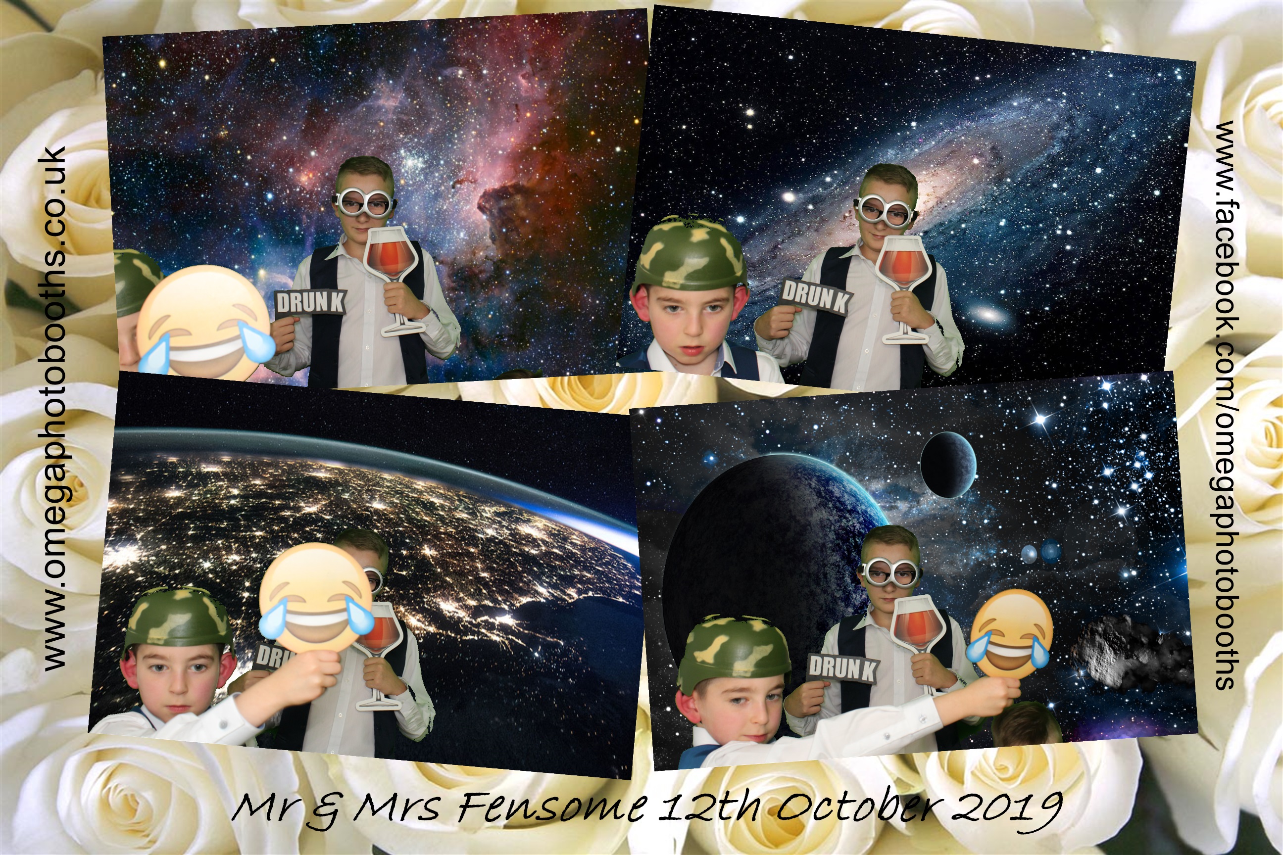 Mr & Mrs Fensome | View more photos from the event at gallery.omegaphotobooths.co.uk/u/Omega-Photobooths/Mr-Mrs-Fensome